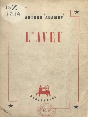 cover image of L'aveu